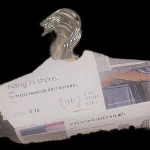 The Home Edit Wooden and Metal Hangers 12 pack
